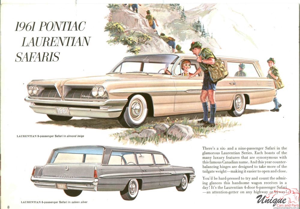 1961 Pontiac 6 Canada Brochure Page 2